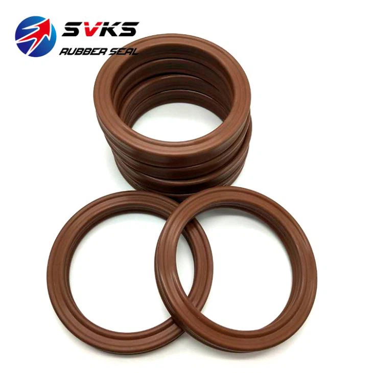 FKM Black Heat Resistant Quad Ring For Diesel Fuels Rubber X Ring Seals