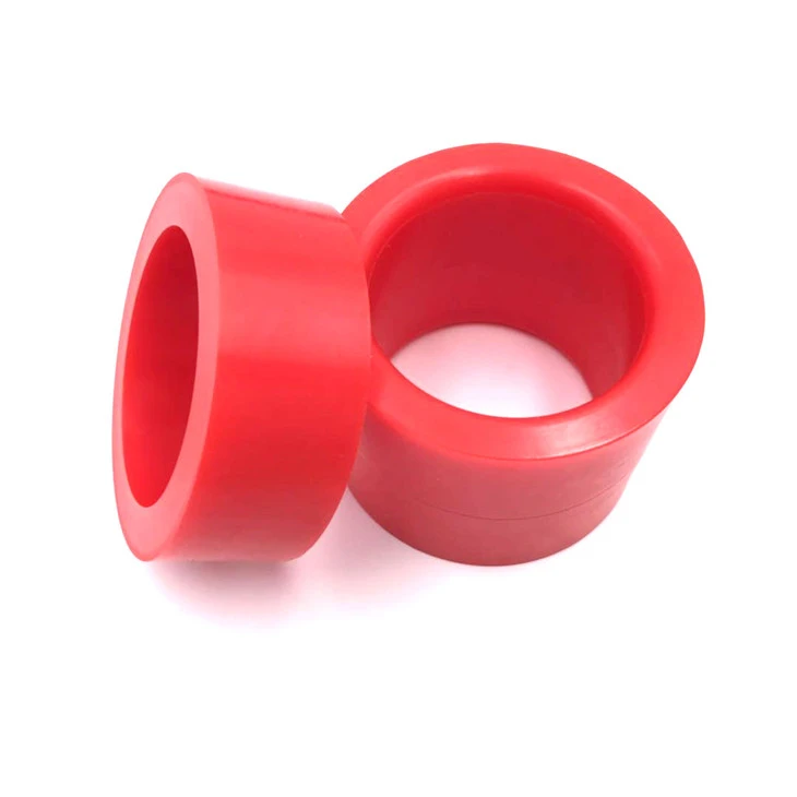 Custom Size Red Colour Rubber Bushing