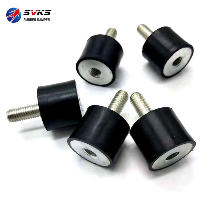 Male To Female Rubber Vibration Damper With Washer And Nuts