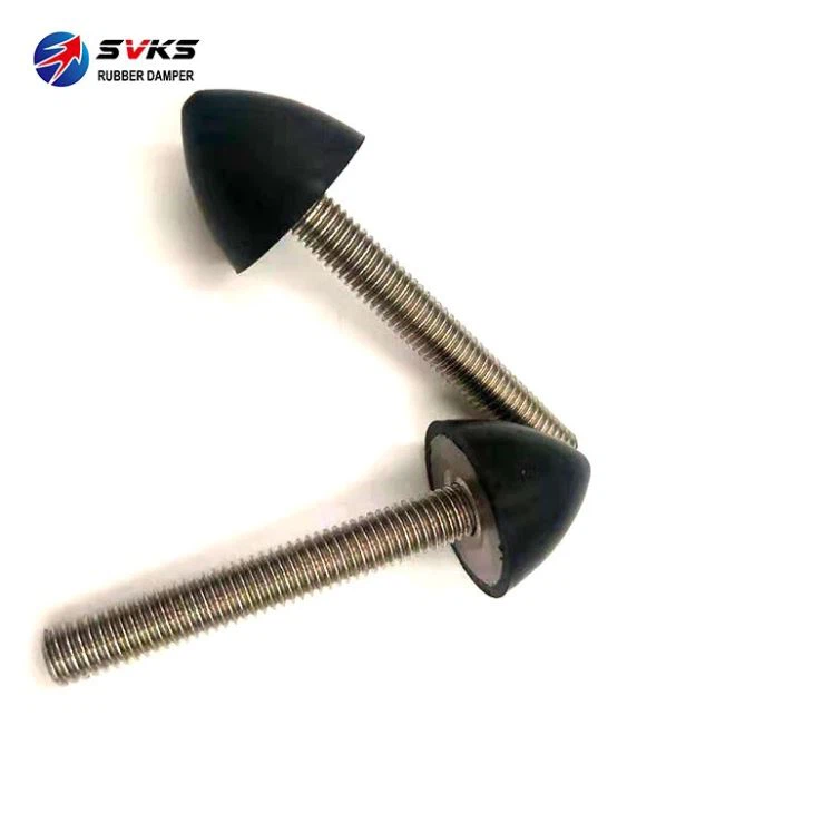 Stainless Steel Thread Rubber Cone Vibraition Mount