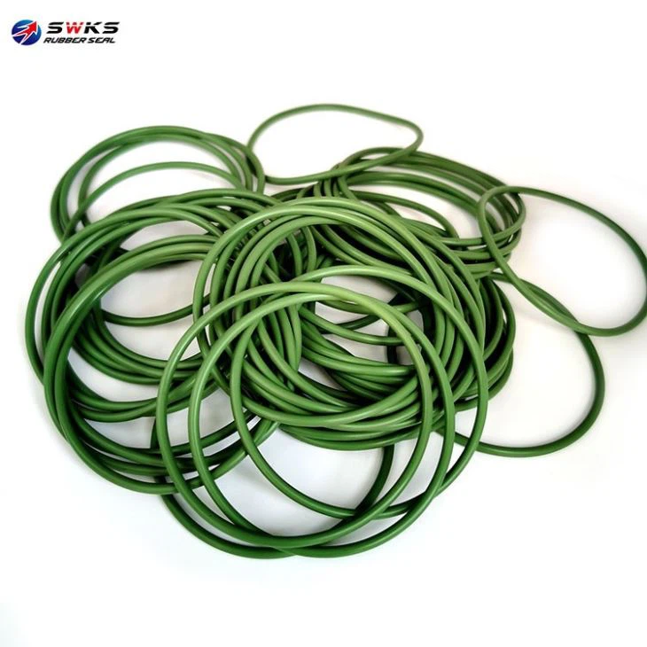 Green Color Silicon VMQ O Rings