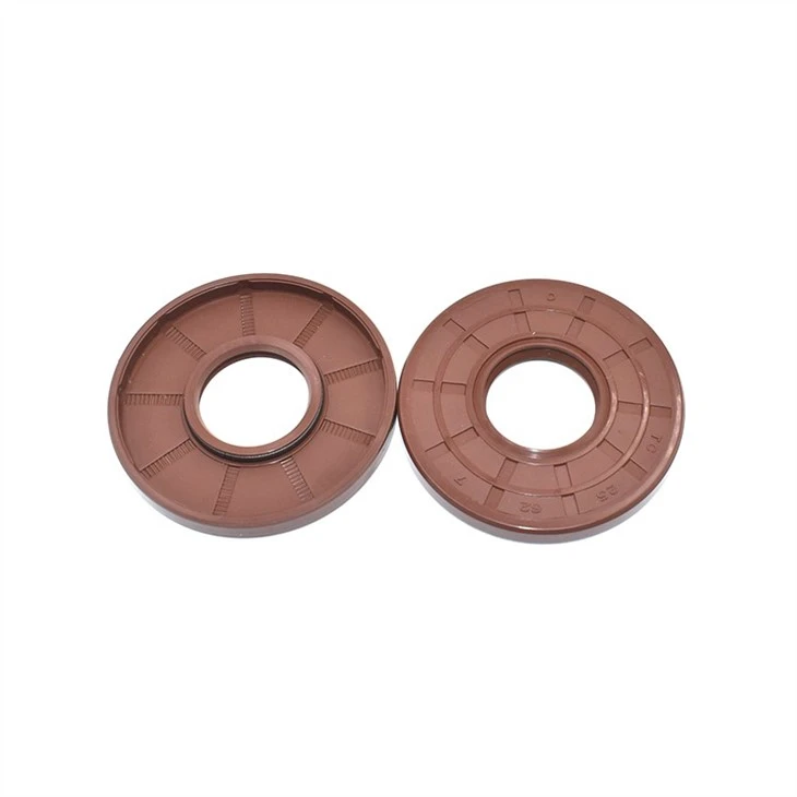 Double Lips Reinforced Skeleton FKM Tc Oil Seal