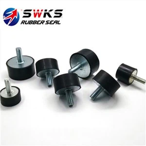 Silicone Black Rubber OEM Rubber Shock Absorber