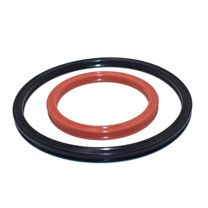 Rubber FKM Quad Ring Seals X-Rings